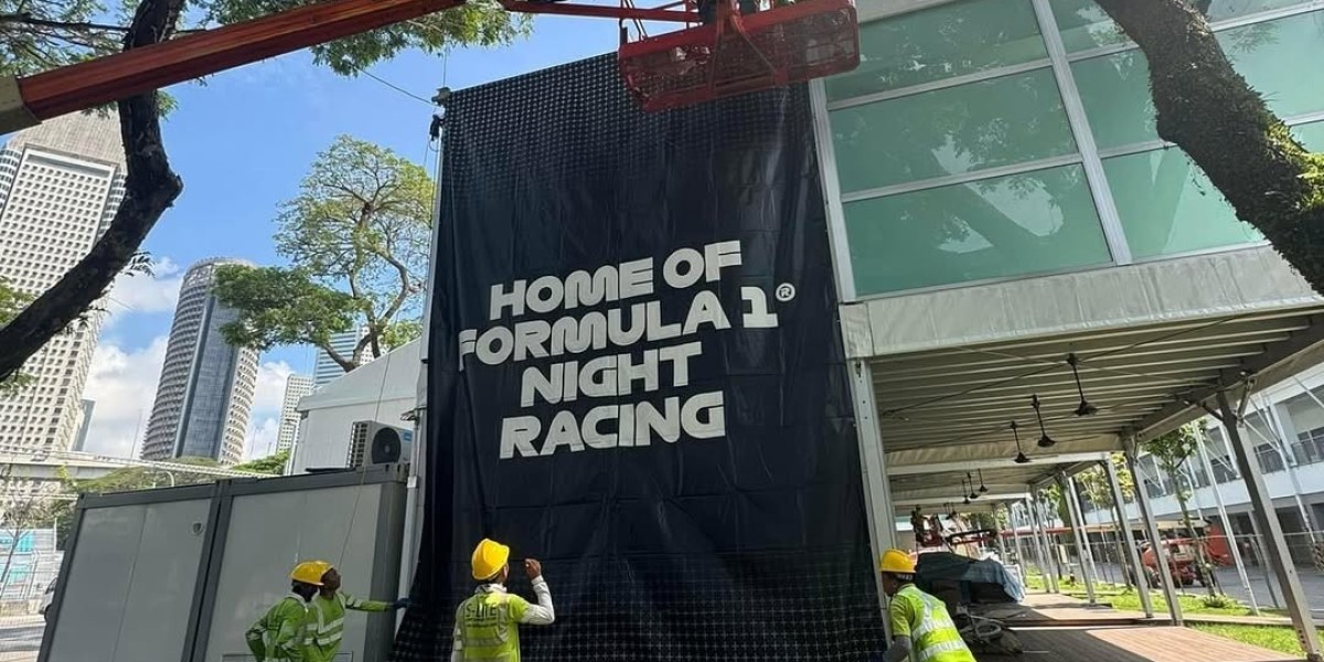 Why Every F1 Team Relies on Large Format Printing for Trackside Branding