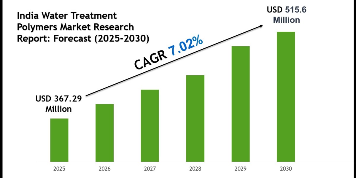 India Water Treatment Polymers Market Forecast 2030 with Charts, Data Visuals & Insights